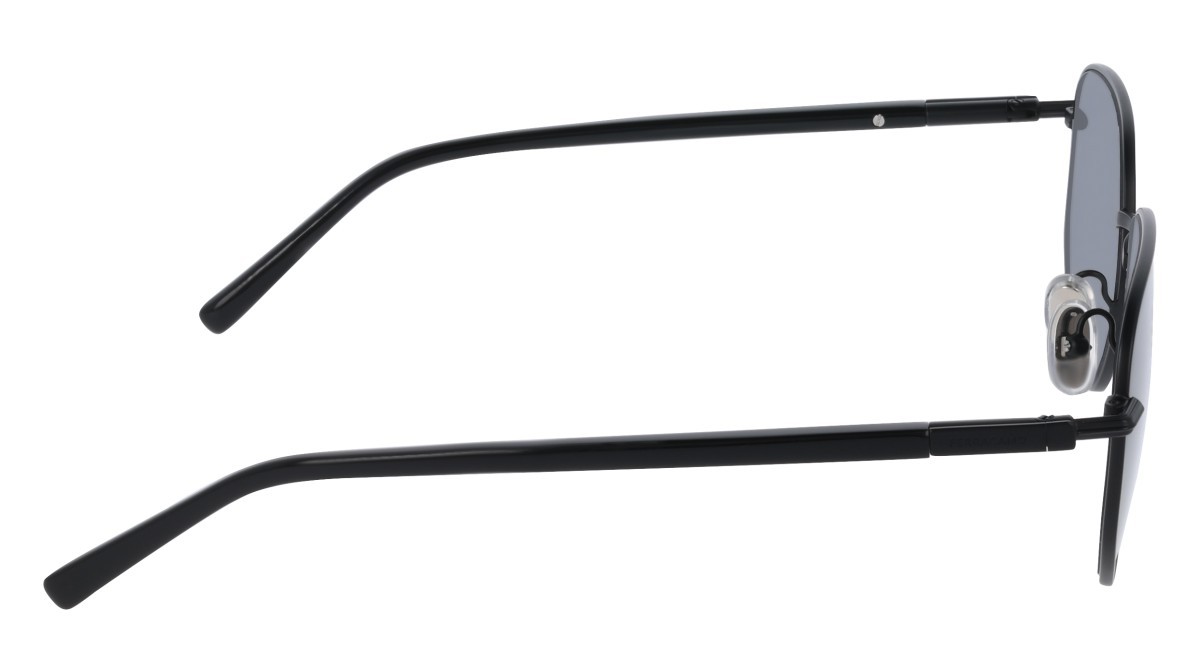 Occhiali da sole Salvatore Ferragamo SF328S (002) colore matte black forma rettangolare lenti solid grey