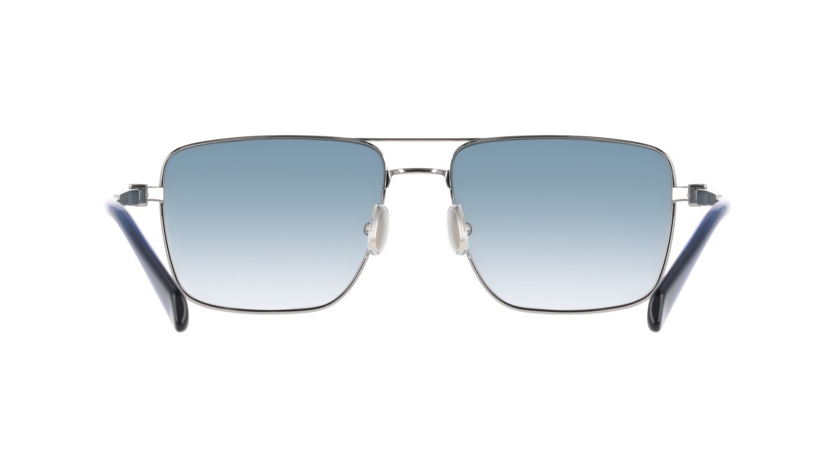 Sunglasses Salvatore Ferragamo SF329SLBI (020) color grey shape square lenses gradient blue