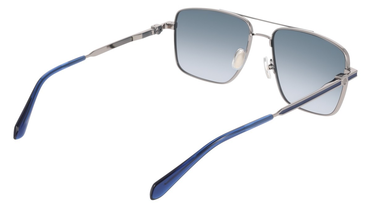 Sunglasses Salvatore Ferragamo SF329SLBI (020) color grey shape square lenses gradient blue