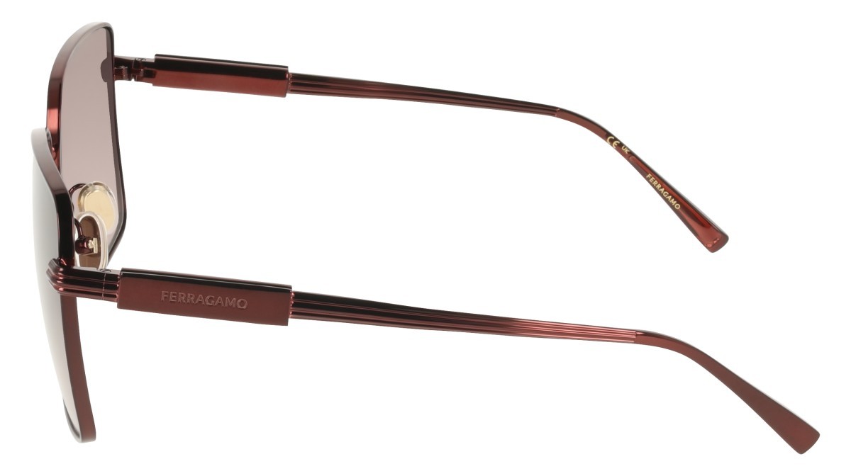 Sunglasses Salvatore Ferragamo SF330S (606) color wine shape square lenses gradient purple