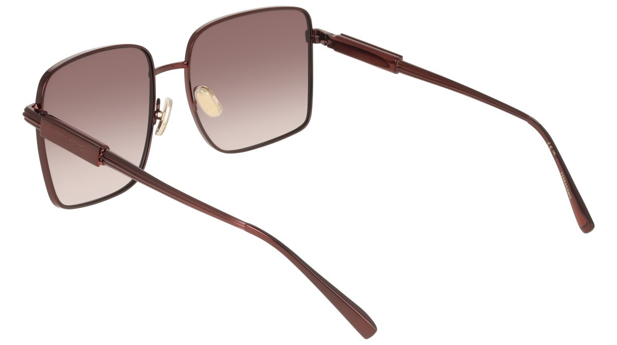 Sunglasses Salvatore Ferragamo SF330S (606) color wine shape square lenses gradient purple