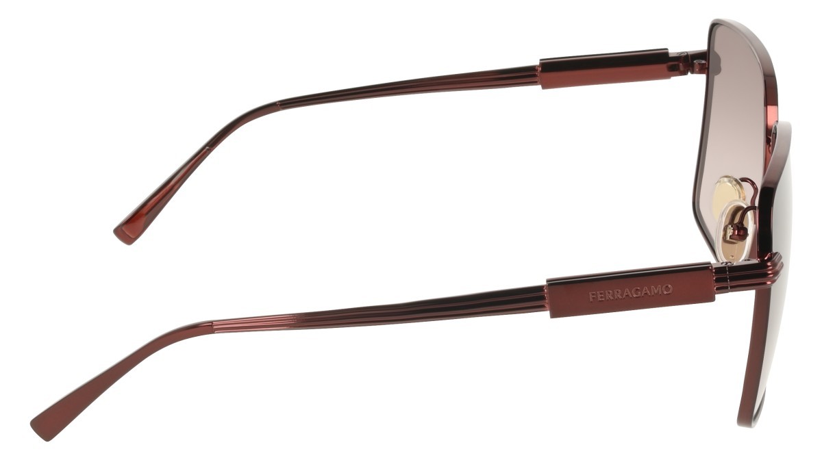 Sunglasses Salvatore Ferragamo SF330S (606) color wine shape square lenses gradient purple