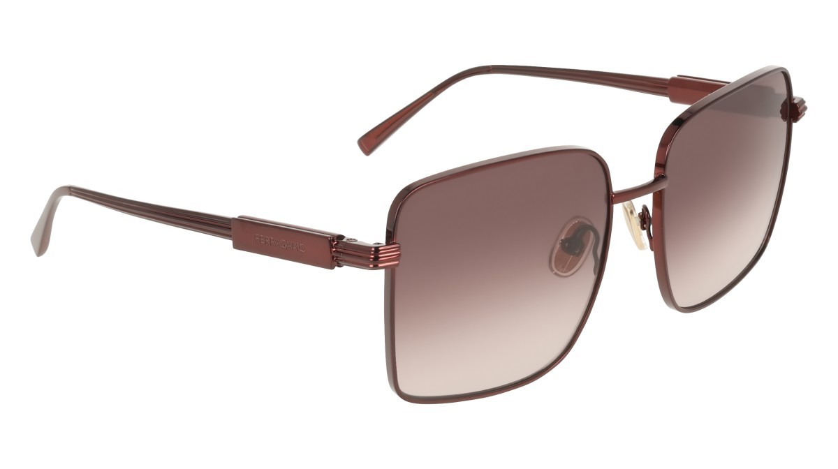 Sunglasses Salvatore Ferragamo SF330S (606) color wine shape square lenses gradient purple