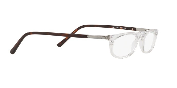 Brillen Sferoflex SF 1137 (C358) farbe transparent form oval gläser demo lens