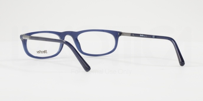 Eyeglasses Sferoflex SF 1137 (C565) color blue shape oval lenses demo lens