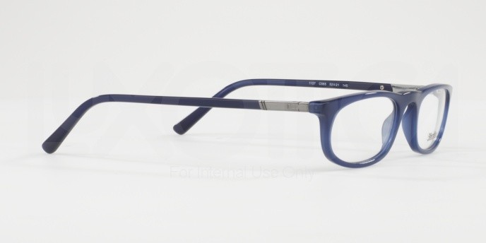 Eyeglasses Sferoflex SF 1137 (C565) color blue shape oval lenses demo lens