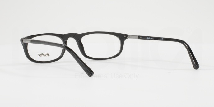 Eyeglasses Sferoflex SF 1137 (C568) color black shape oval lenses demo lens