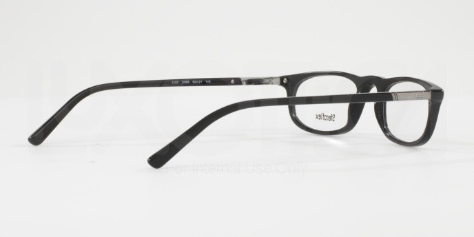 Eyeglasses Sferoflex SF 1137 (C568) color black shape oval lenses demo lens