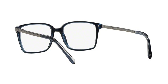 Eyeglasses Sferoflex SF 1143 (C584) color top blue on opal shape square lenses demo lens