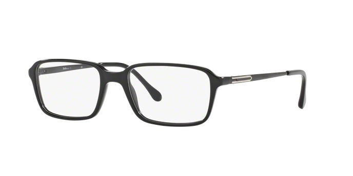 Eyeglasses Sferoflex SF 1144 (C367) color black shape square lenses demo lens