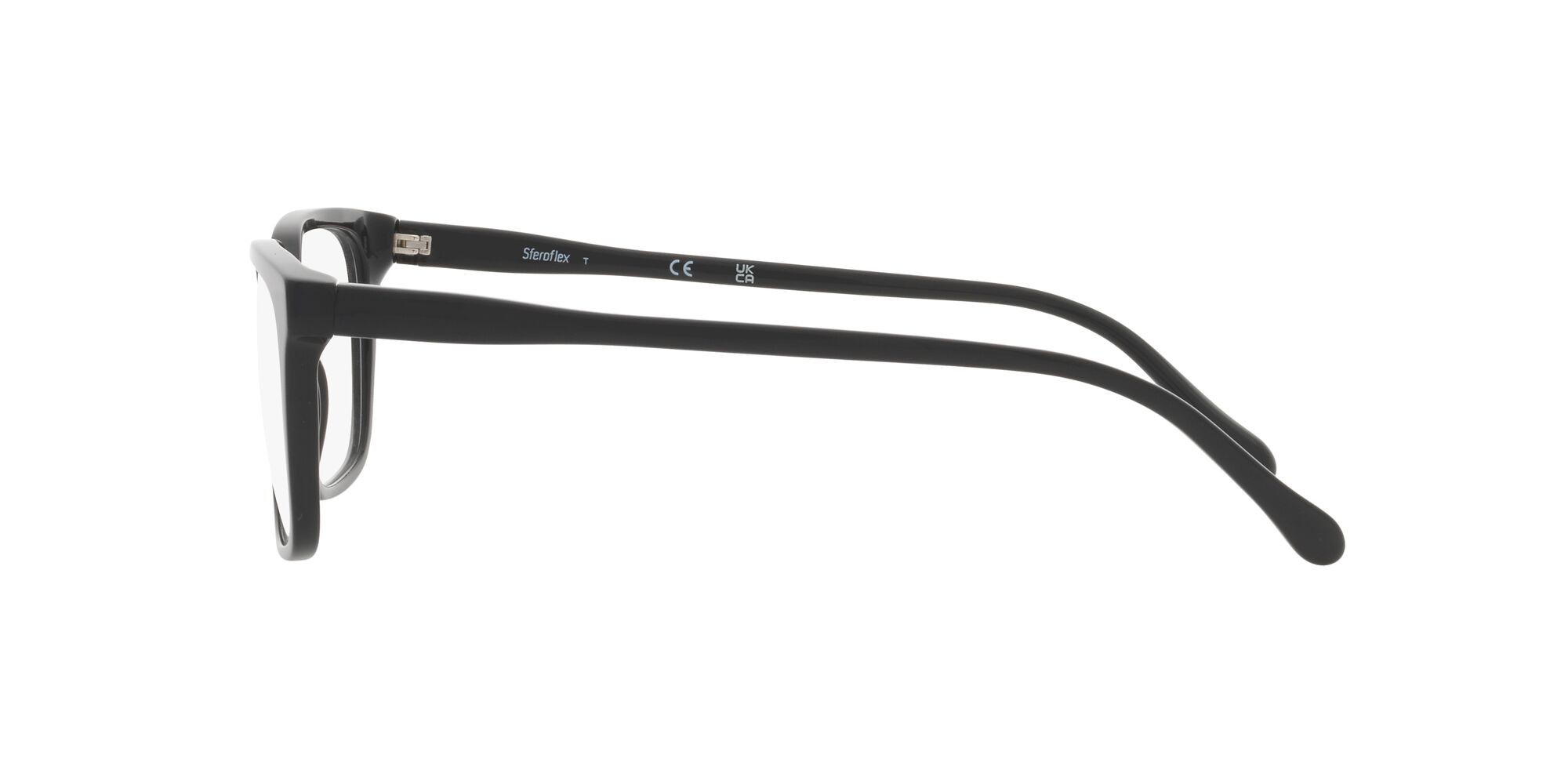 Eyeglasses Sferoflex SF 1151 (C367) color nero lucido shape rectangle lenses lente demo