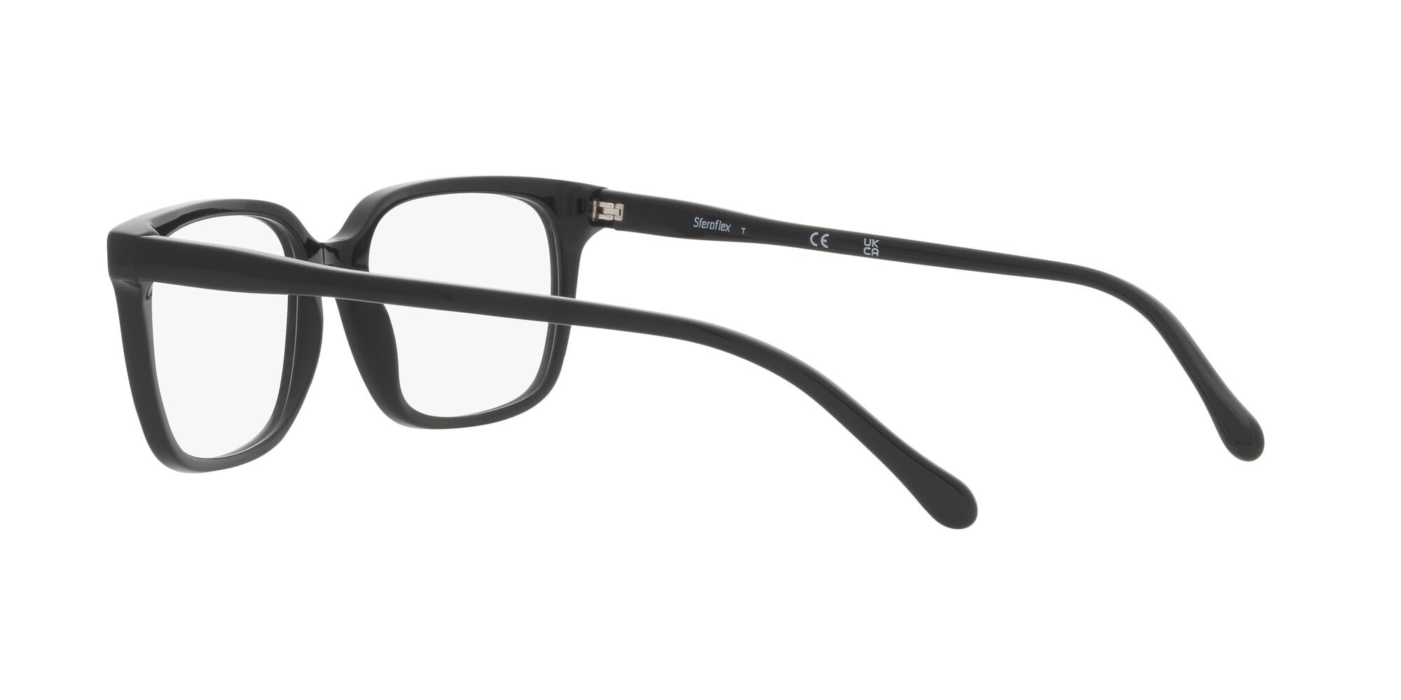 Eyeglasses Sferoflex SF 1151 (C367) color nero lucido shape rectangle lenses lente demo