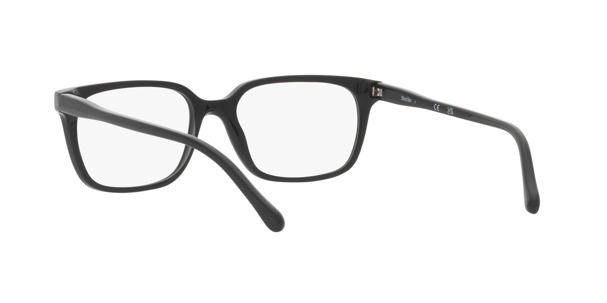 Eyeglasses Sferoflex SF 1151 (C367) color nero lucido shape rectangle lenses lente demo
