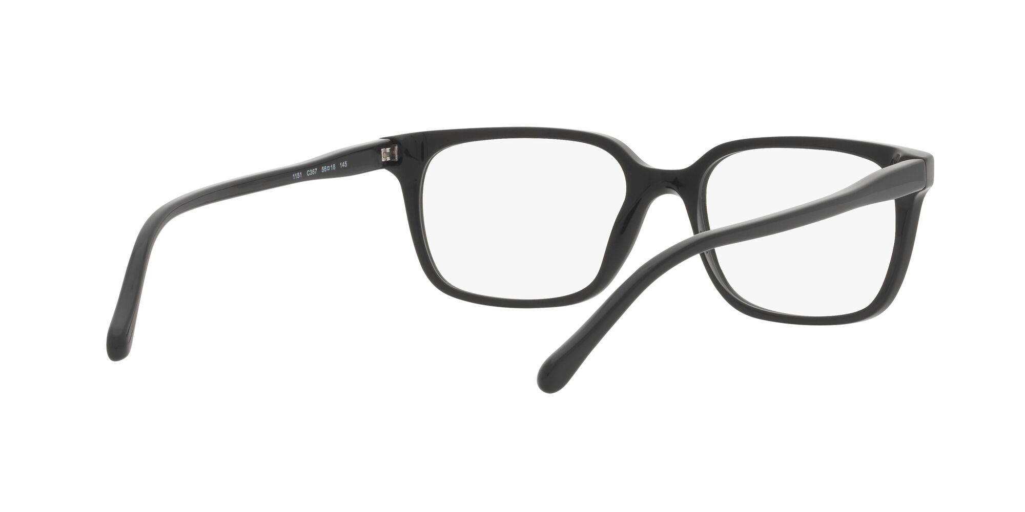 Eyeglasses Sferoflex SF 1151 (C367) color nero lucido shape rectangle lenses lente demo