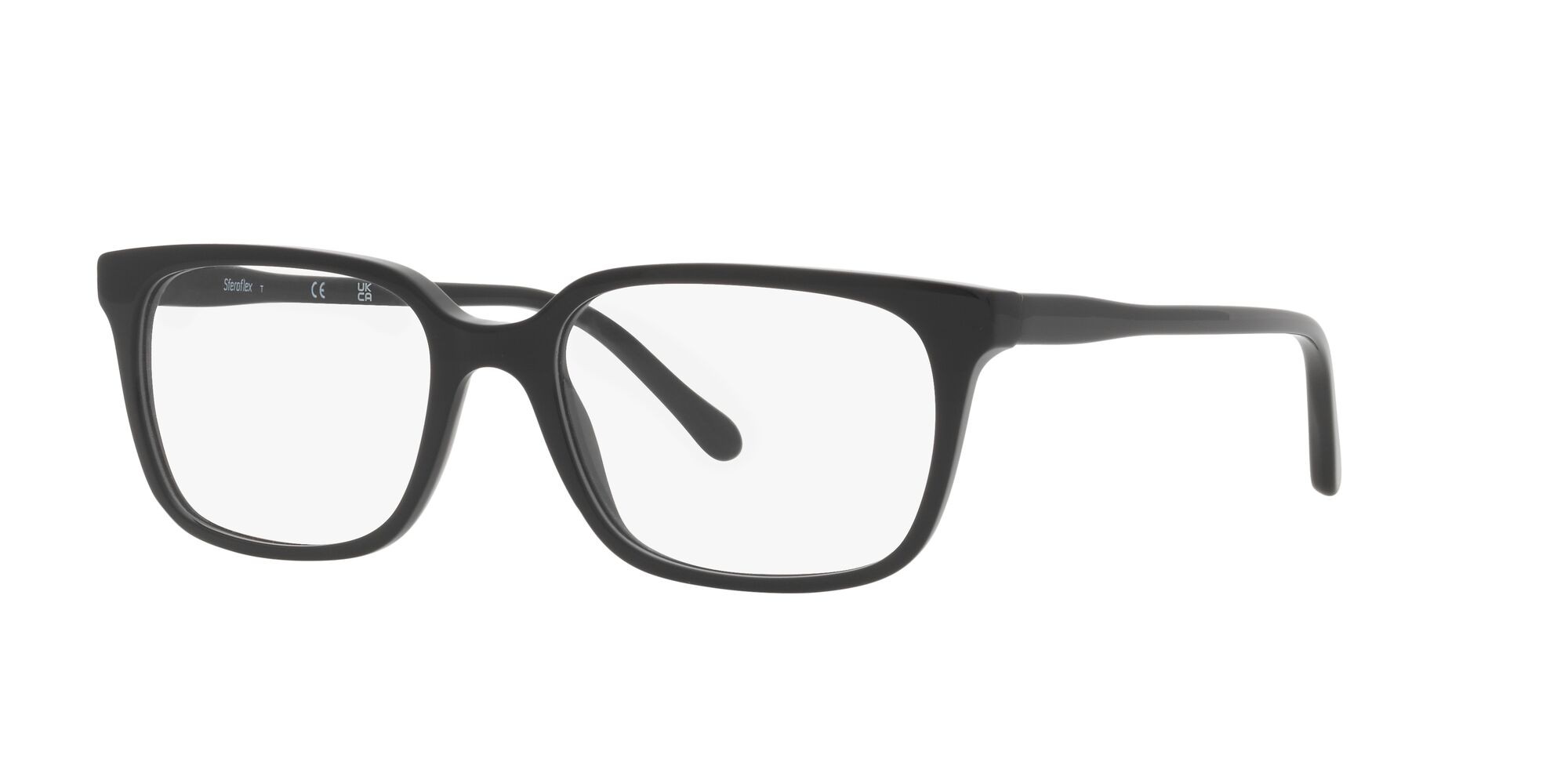 Eyeglasses Sferoflex SF 1151 (C367) color nero lucido shape rectangle lenses lente demo