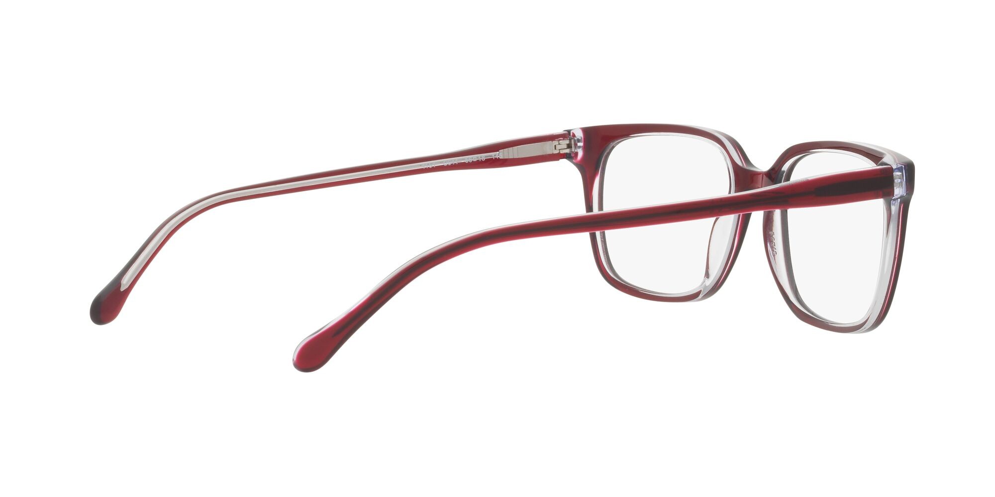 Brillen Sferoflex SF 1151 (C641) farbe top bordeaux su trasparente form rechteckig gläser lente demo