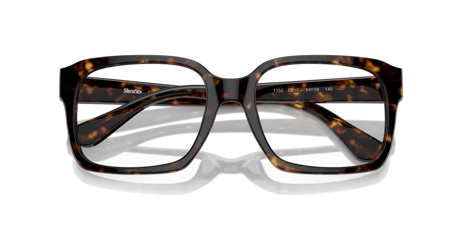 Eyeglasses Sferoflex SF 1152 (C213) color havana lucido shape square lenses lente demo