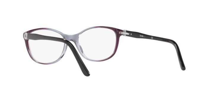 Eyeglasses Sferoflex SF 1548 (C635) color avio violet shape irregular lenses demo lens