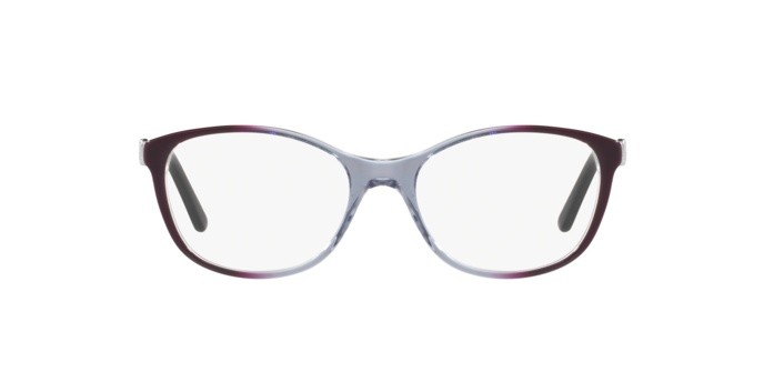Eyeglasses Sferoflex SF 1548 (C635) color avio violet shape irregular lenses demo lens