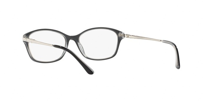 Eyeglasses Sferoflex SF 1556 (C555) color top black on ice shape cat eye lenses demo lens