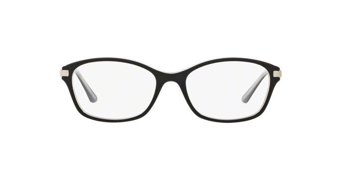 Eyeglasses Sferoflex SF 1556 (C555) color top black on ice shape cat eye lenses demo lens
