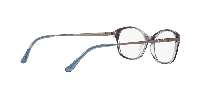 Eyeglasses Sferoflex SF 1556 (C592) color gradient avio violet shape cat eye lenses demo lens
