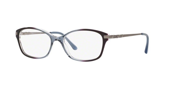 Eyeglasses Sferoflex SF 1556 (C592) color gradient avio violet shape cat eye lenses demo lens