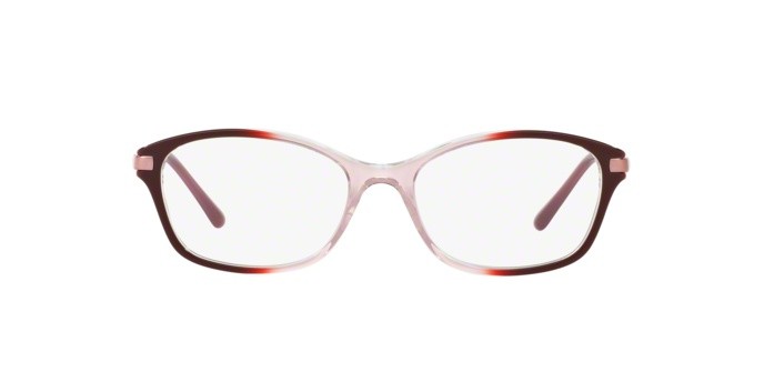 Eyeglasses Sferoflex SF 1556 (C593) color gradient light pink cyclamin shape cat eye lenses demo lens