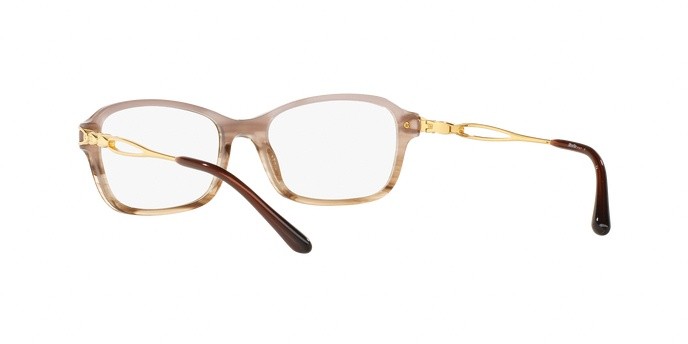 Eyeglasses Sferoflex SF 1557B (C589) color trasparent light brown shape square lenses demo lens
