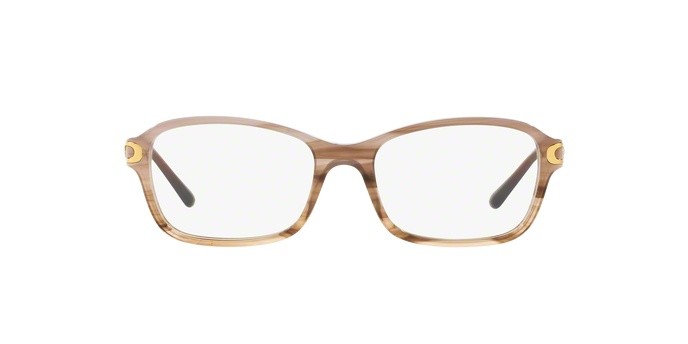 Eyeglasses Sferoflex SF 1557B (C589) color trasparent light brown shape square lenses demo lens