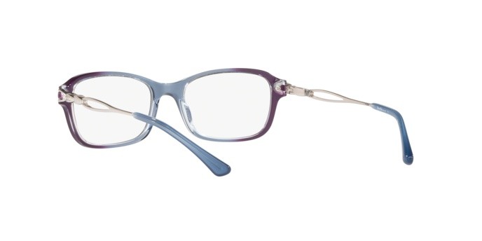 Eyeglasses Sferoflex SF 1557B (C635) color ivory gradient violet shape square lenses demo lens