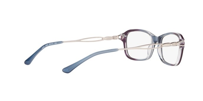 Eyeglasses Sferoflex SF 1557B (C635) color ivory gradient violet shape square lenses demo lens
