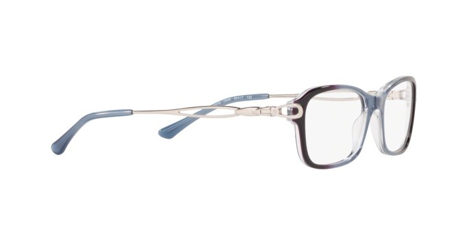 Eyeglasses Sferoflex SF 1557B (C635) color ivory gradient violet shape square lenses demo lens