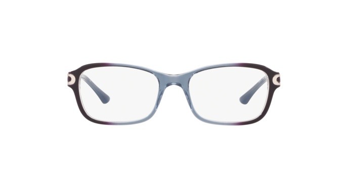 Eyeglasses Sferoflex SF 1557B (C635) color ivory gradient violet shape square lenses demo lens