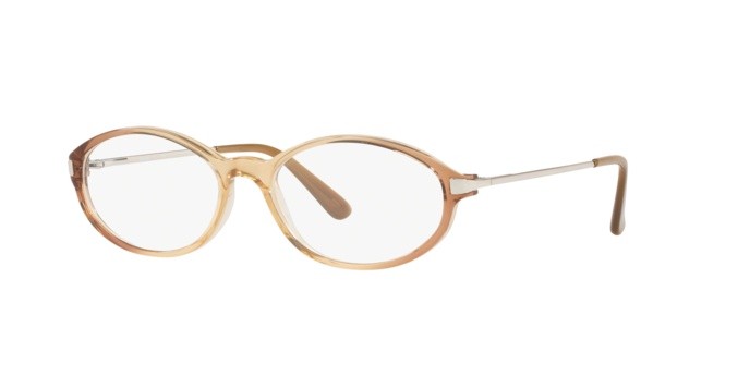 Eyeglasses Sferoflex SF 1574 (1009) color gradient brown shape oval lenses demo lens