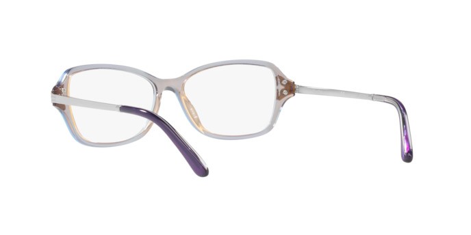 Eyeglasses Sferoflex SF 1576 (C352) color top azure on violet shape butterfly lenses demo lens