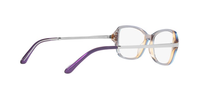 Eyeglasses Sferoflex SF 1576 (C352) color top azure on violet shape butterfly lenses demo lens