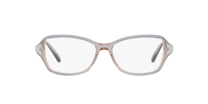 Eyeglasses Sferoflex SF 1576 (C352) color top azure on violet shape butterfly lenses demo lens