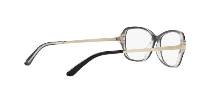 Eyeglasses Sferoflex SF 1576 (C555) color top black on ice shape butterfly lenses demo lens
