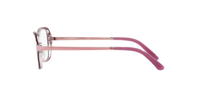 Eyeglasses Sferoflex SF 1576 (C636) color light pink gradient violet shape butterfly lenses demo lens