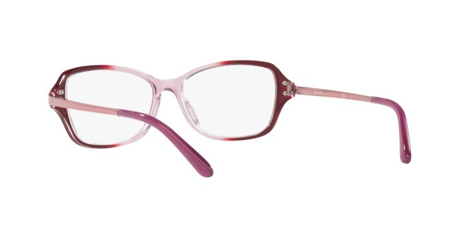Eyeglasses Sferoflex SF 1576 (C636) color light pink gradient violet shape butterfly lenses demo lens