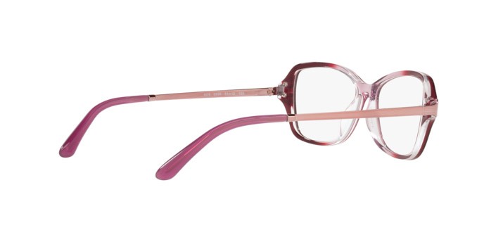Eyeglasses Sferoflex SF 1576 (C636) color light pink gradient violet shape butterfly lenses demo lens