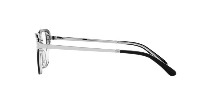 Eyeglasses Sferoflex SF 1577 (C388) color top nero su trasparente shape butterfly lenses lente demo