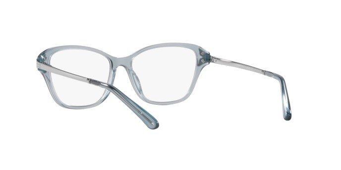 Eyeglasses Sferoflex SF 1577 (C643) color celeste trasparente shape butterfly lenses lente demo
