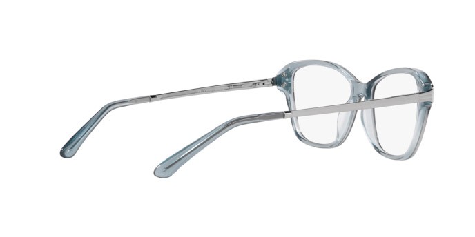 Eyeglasses Sferoflex SF 1577 (C643) color celeste trasparente shape butterfly lenses lente demo