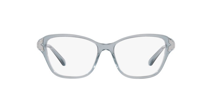 Eyeglasses Sferoflex SF 1577 (C643) color celeste trasparente shape butterfly lenses lente demo