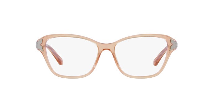 Eyeglasses Sferoflex SF 1577 (C644) color marrone chiaro trasparente shape butterfly lenses lente demo