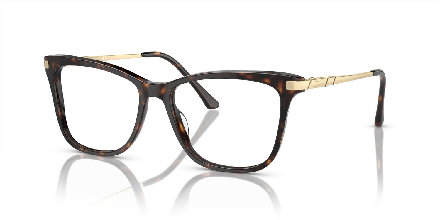 Eyeglasses Sferoflex SF 1578 (C543) color havana lucido shape butterfly lenses lente demo