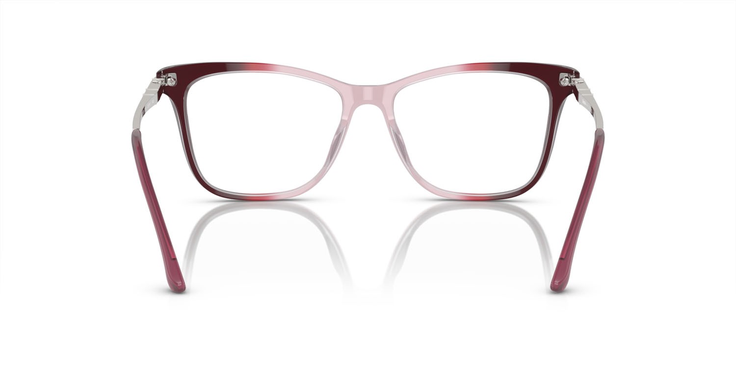 Eyeglasses Sferoflex SF 1578 (C636) color light pink gradient purple red shape butterfly lenses lente demo