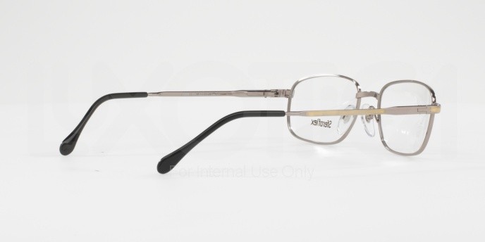 Eyeglasses Sferoflex SF 2086 (131) color silver-gold shape square lenses demo lens